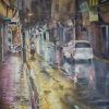 Mưa Đêm Phố Nhỏ - Hoạ sĩ Đức Tiến