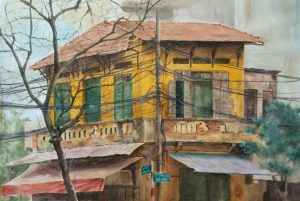 Nhà Pháp 2 - Hoạ sĩ Đức Tiến