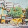 Phố Trưa - Hoạ sĩ Đức Tiến