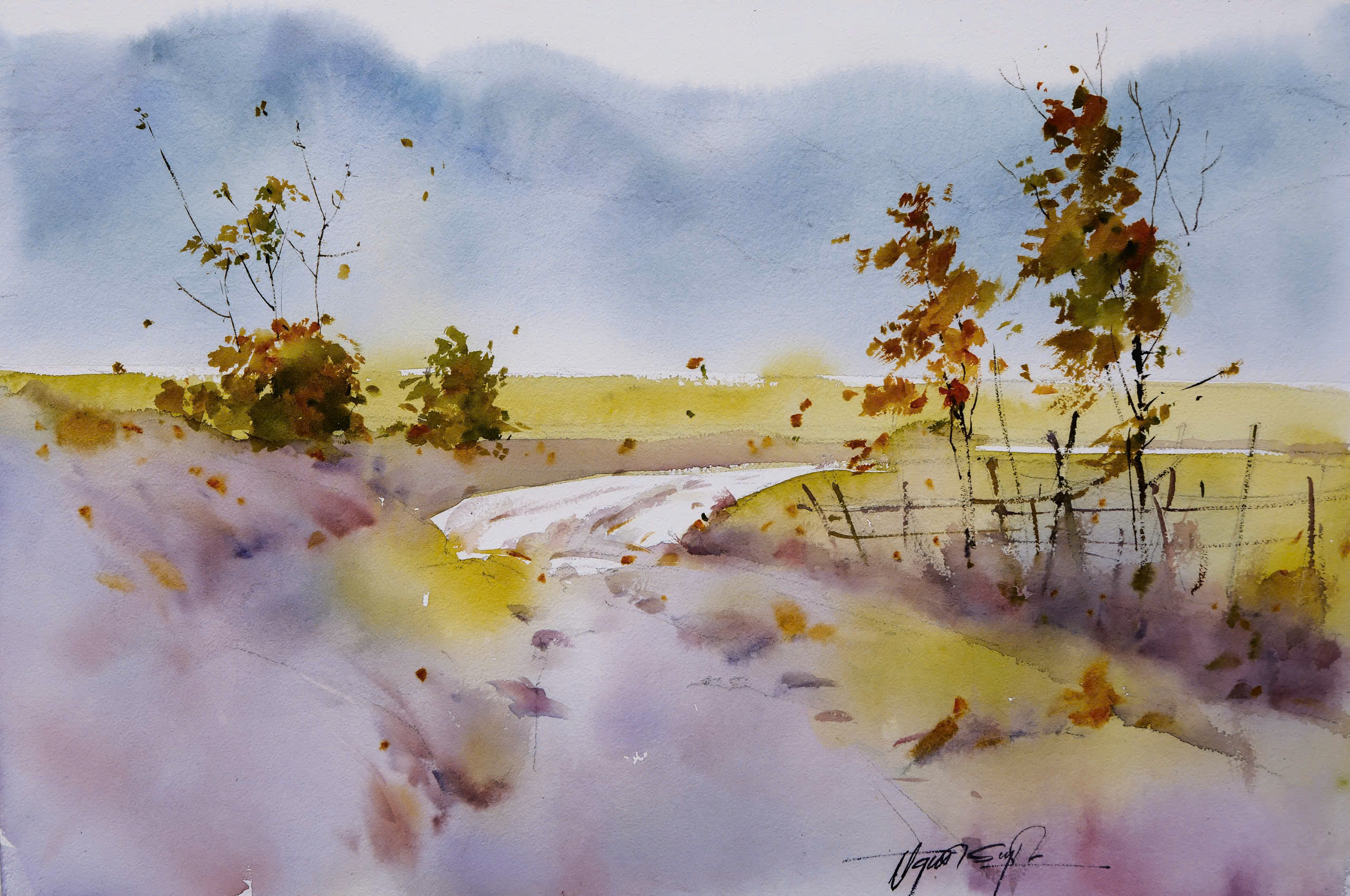 Qua Đường Chiều - Hoạ sĩ Đình Đức Qua Đường Chiều - Hoạ sĩ Đình Đức