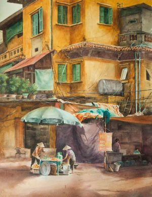 Sắp Hàng - Hoạ sĩ Đức Tiến