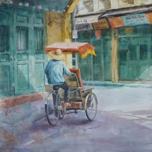 Xích Lô - Hoạ sĩ Đức Tiến