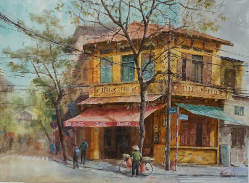 ra phố - Hoạ sĩ Đức Tiến